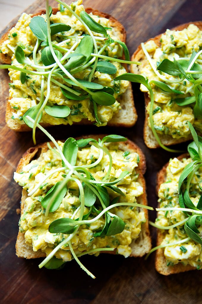 Elevate Your Brunch: Delicious Avocado Egg Salad Sourdough Toast Recipe